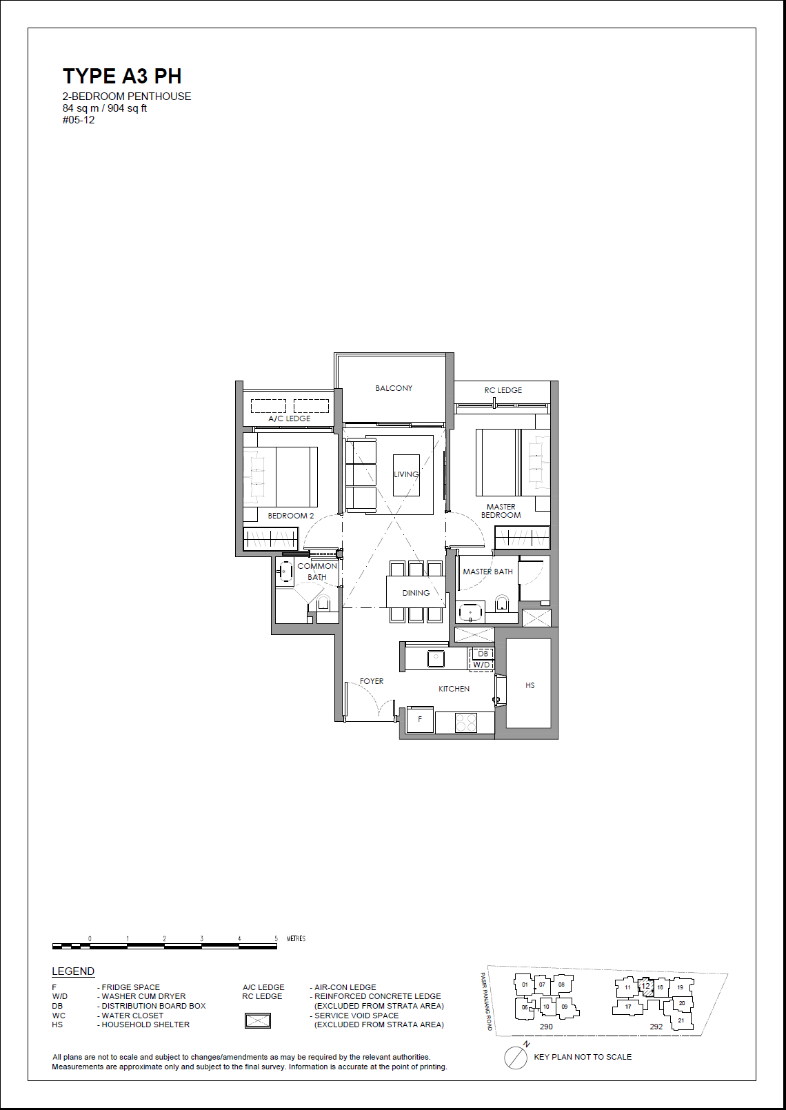 A3 PH floor plan